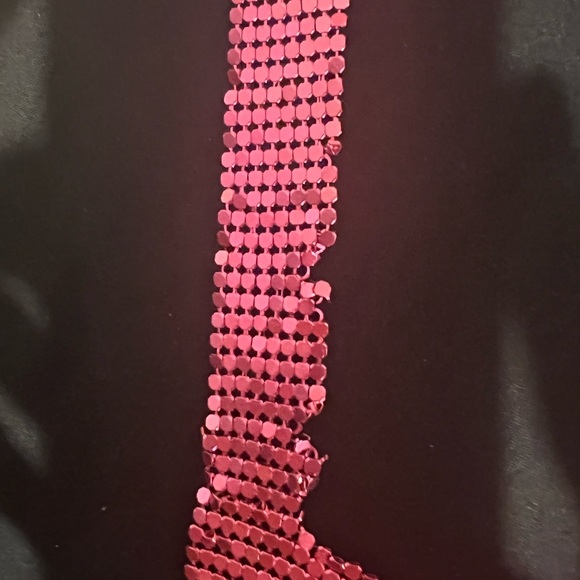 Y2K Chain detail metallic backless dress - Picture 6 of 6